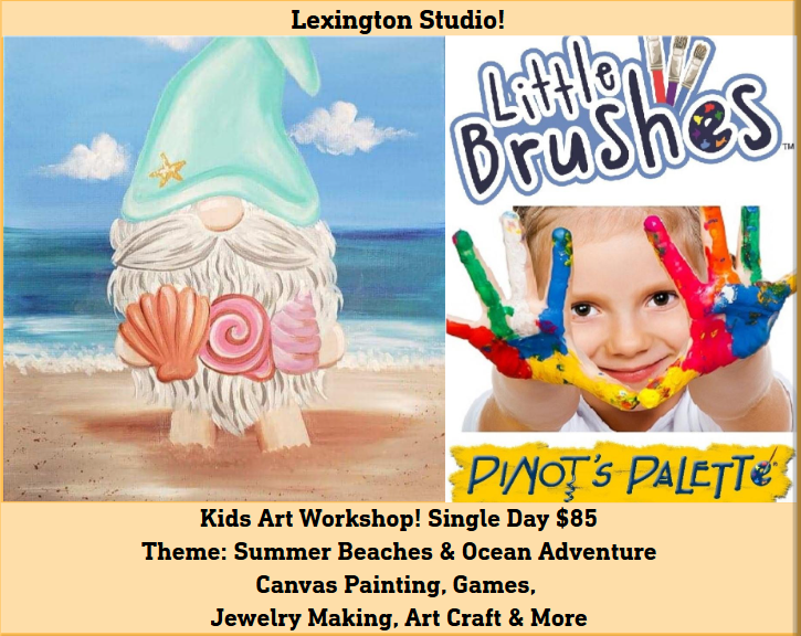 SINGLE DAY WORKSHOP $120! Theme: Summer Beaches & Ocean Adventure